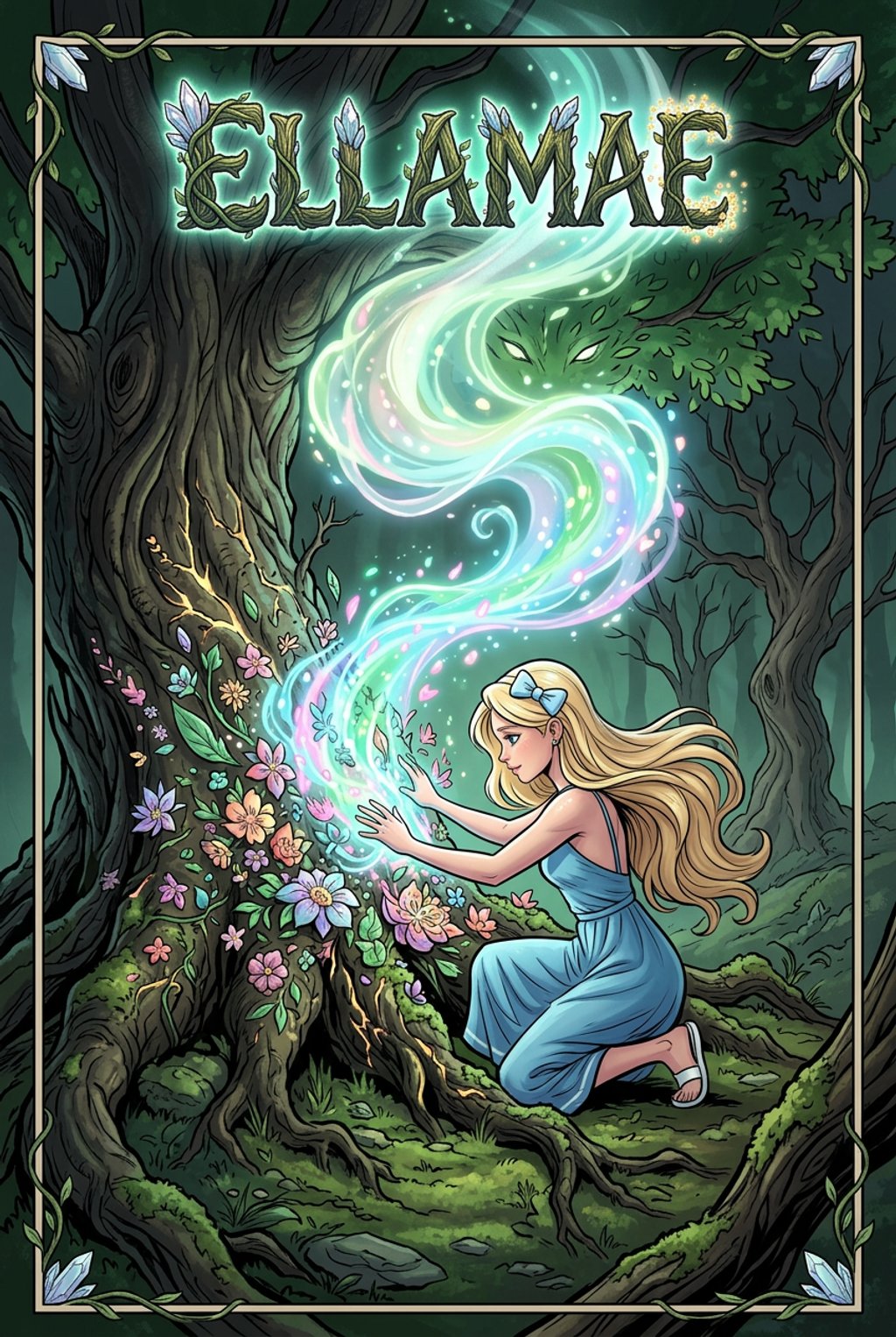 Mystic land of trees & flowers