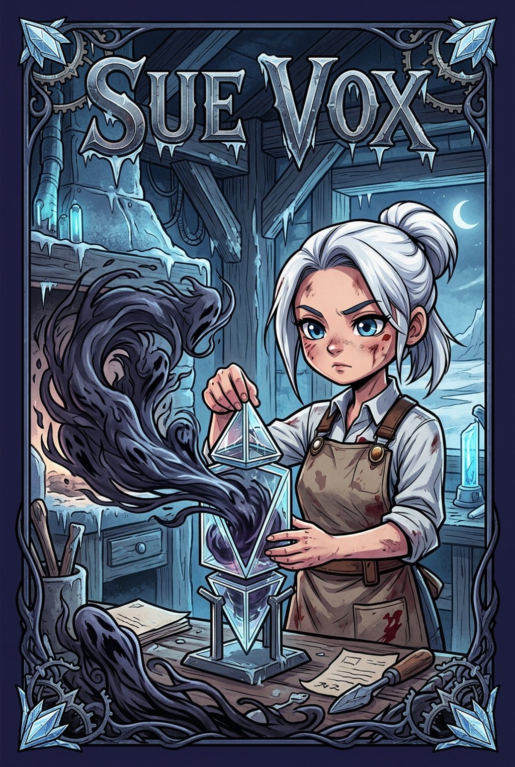 A cold dark night !