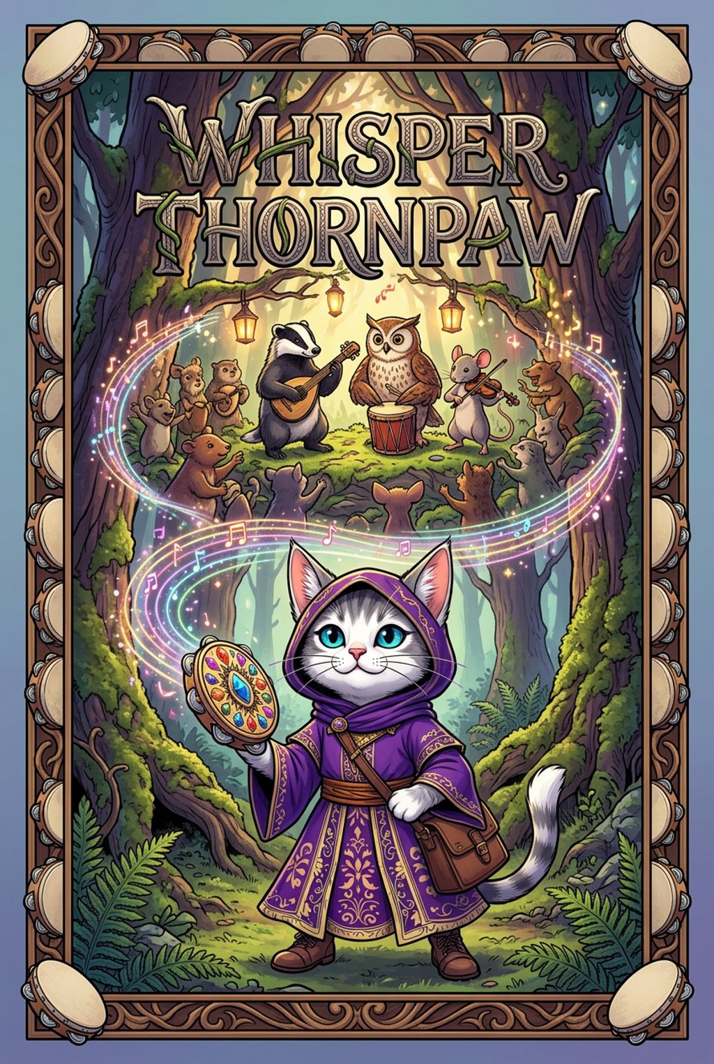 Enchanted Feline Thicket