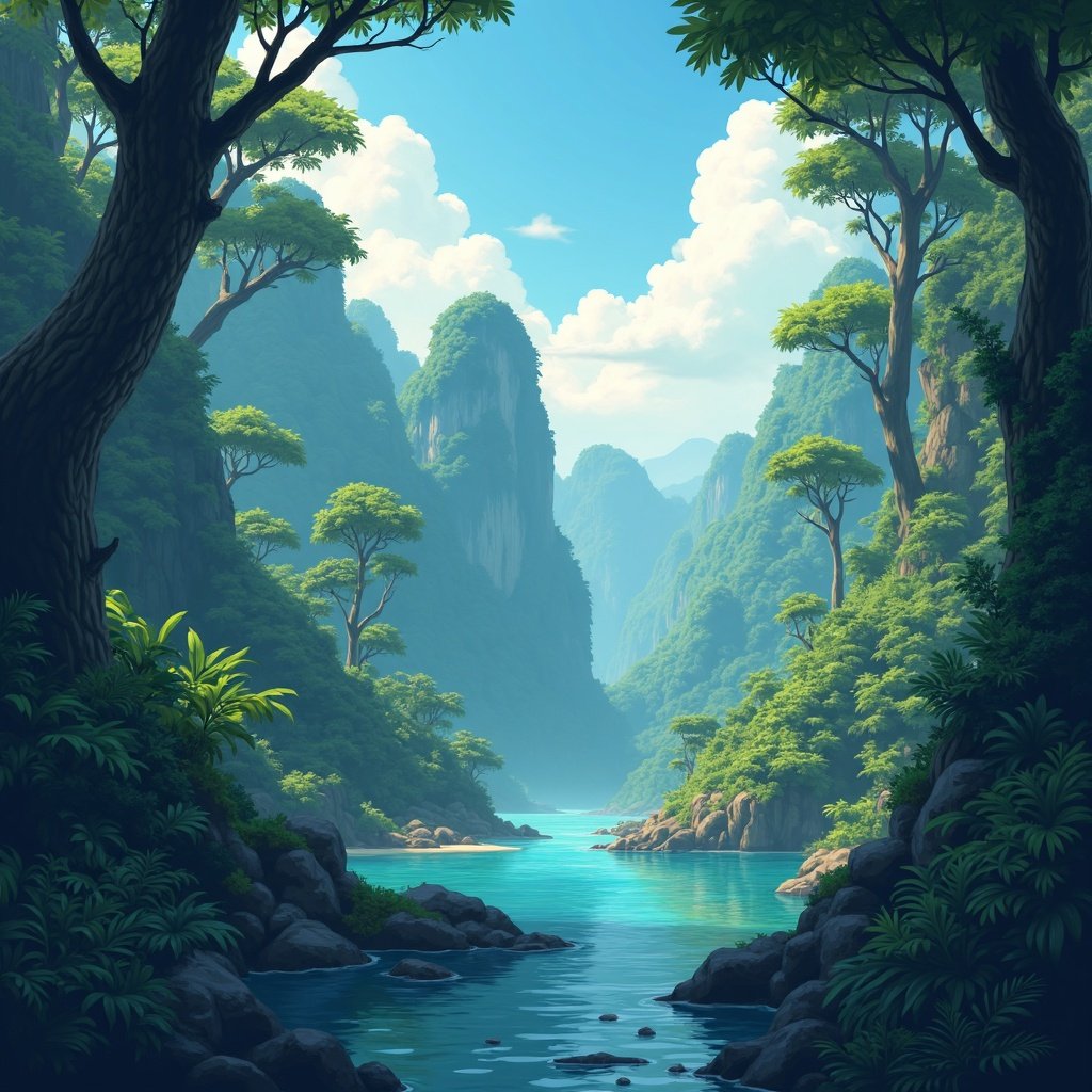 Untouched Island