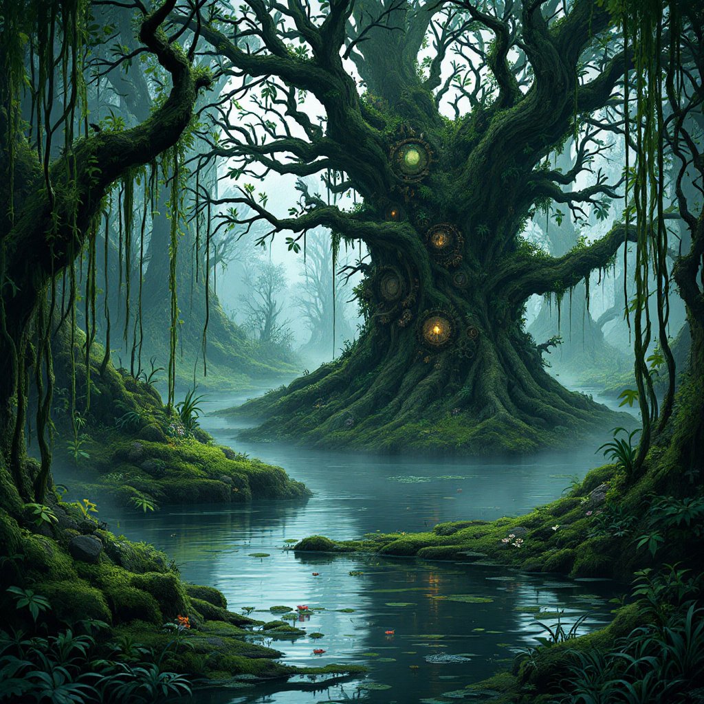 Grimthicket, the Celtic Steampunk Swamp