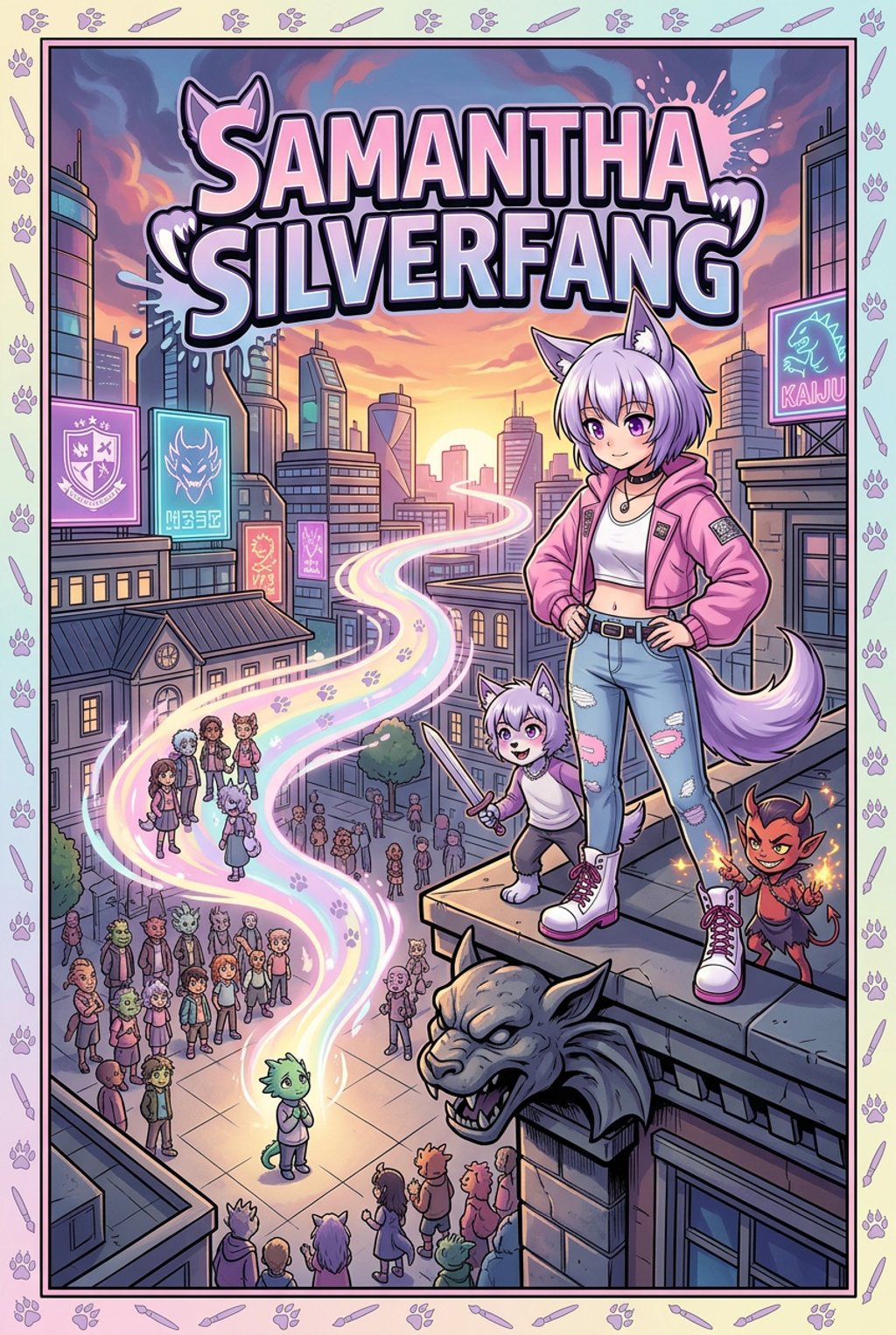 Monster city x Power Rangers