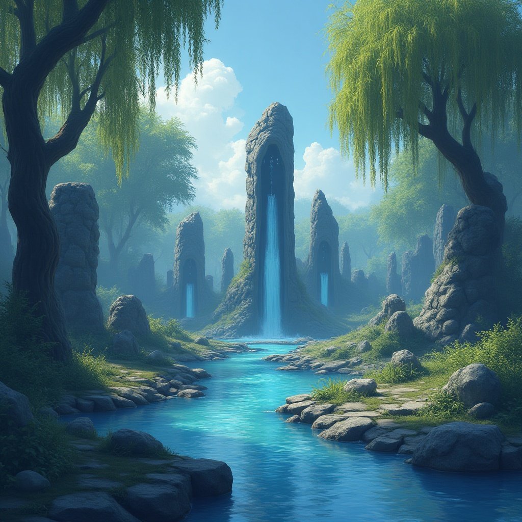 Weeping Stone Willow Gardens