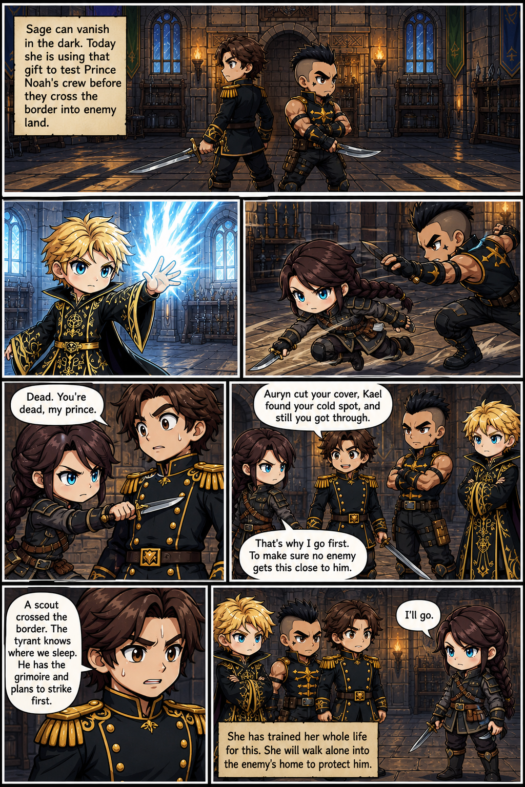 Chapter 1 comic
