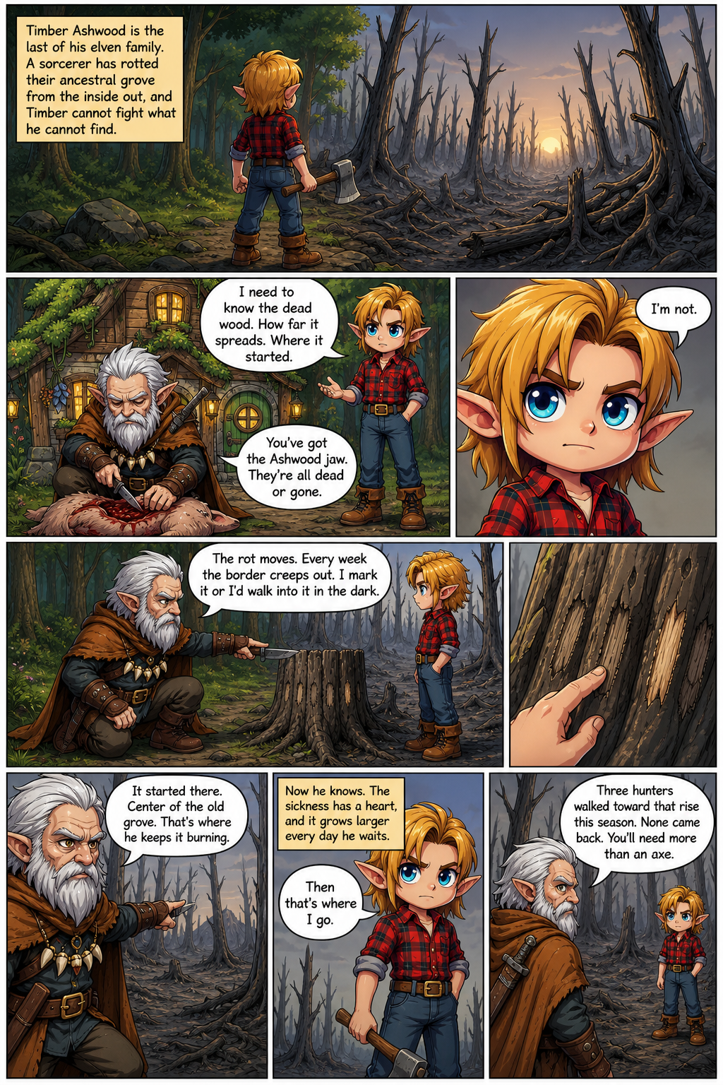 Chapter 1 comic