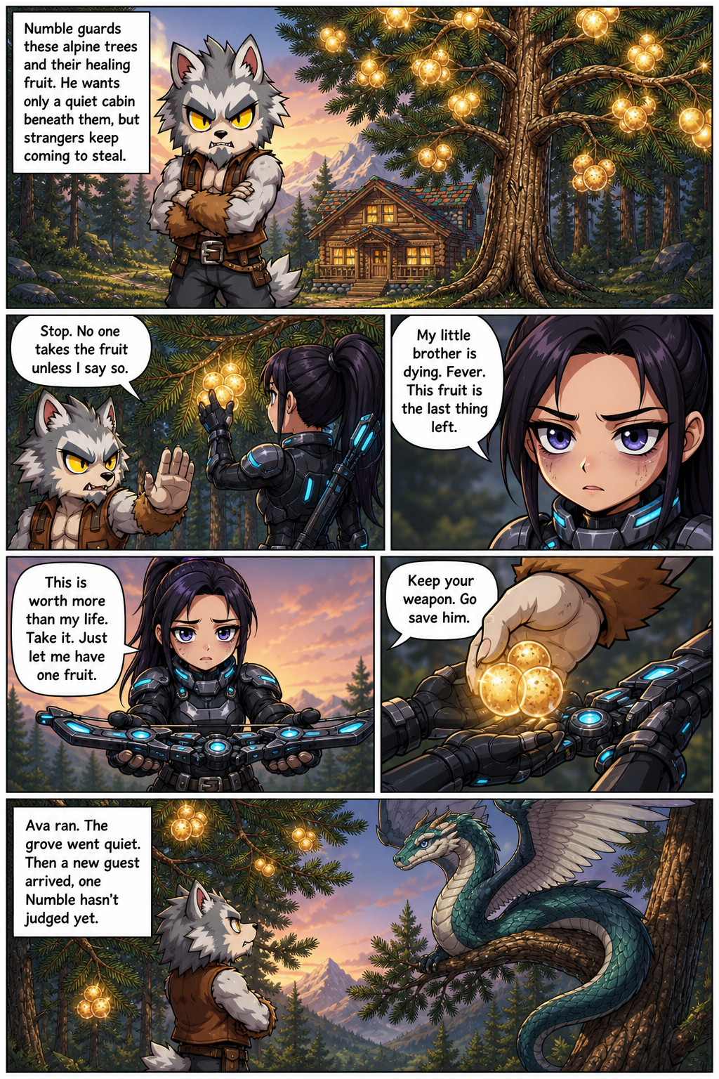 Chapter 1 comic