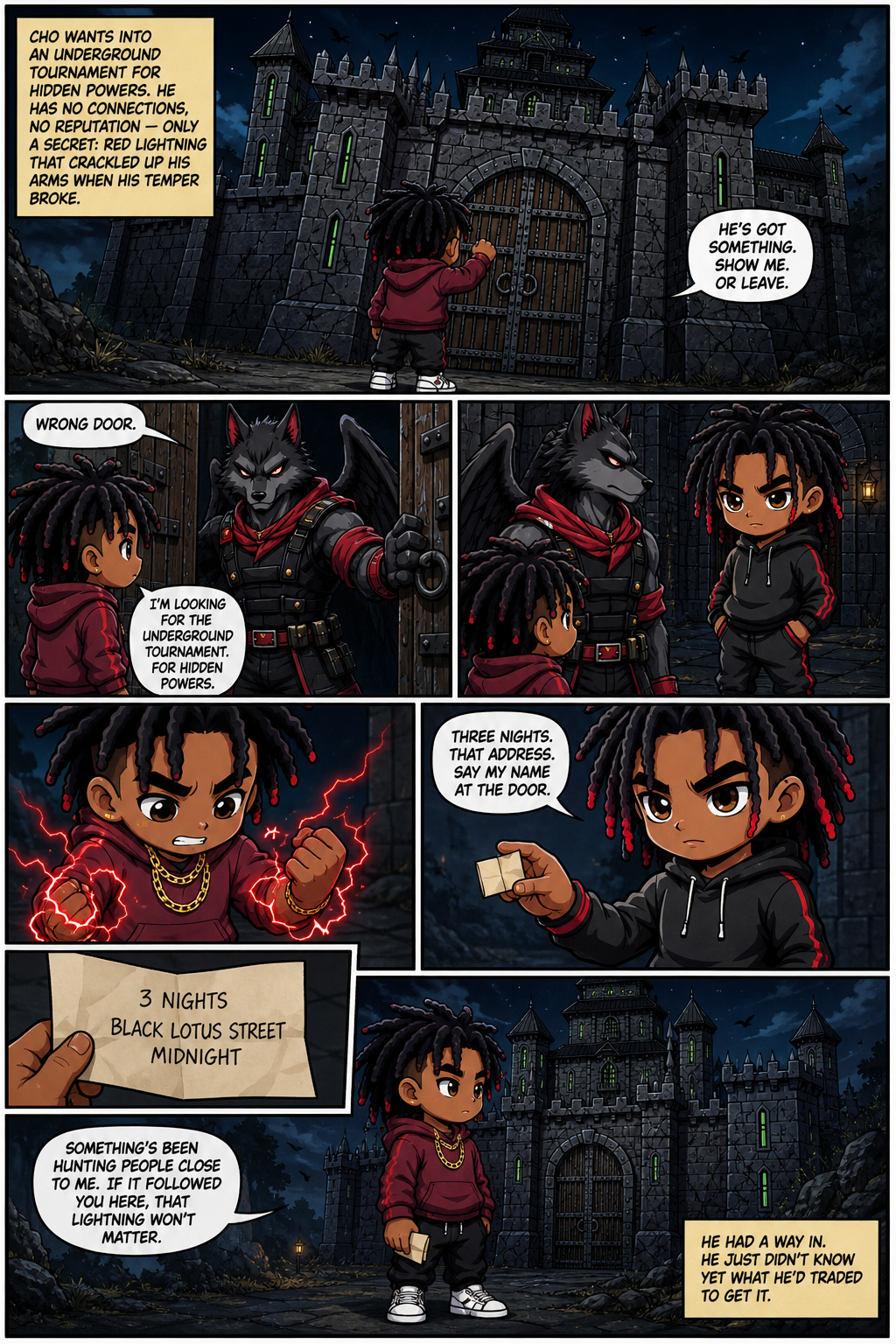 Chapter 1 comic