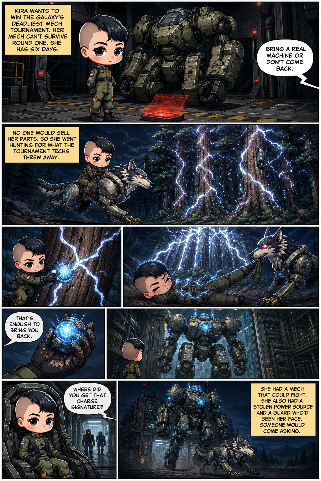 Chapter 1 comic