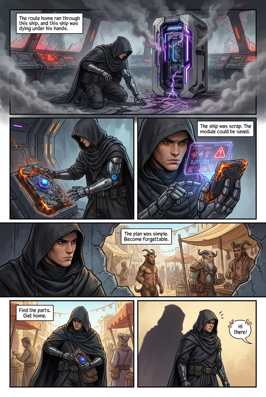 Chapter 1 comic