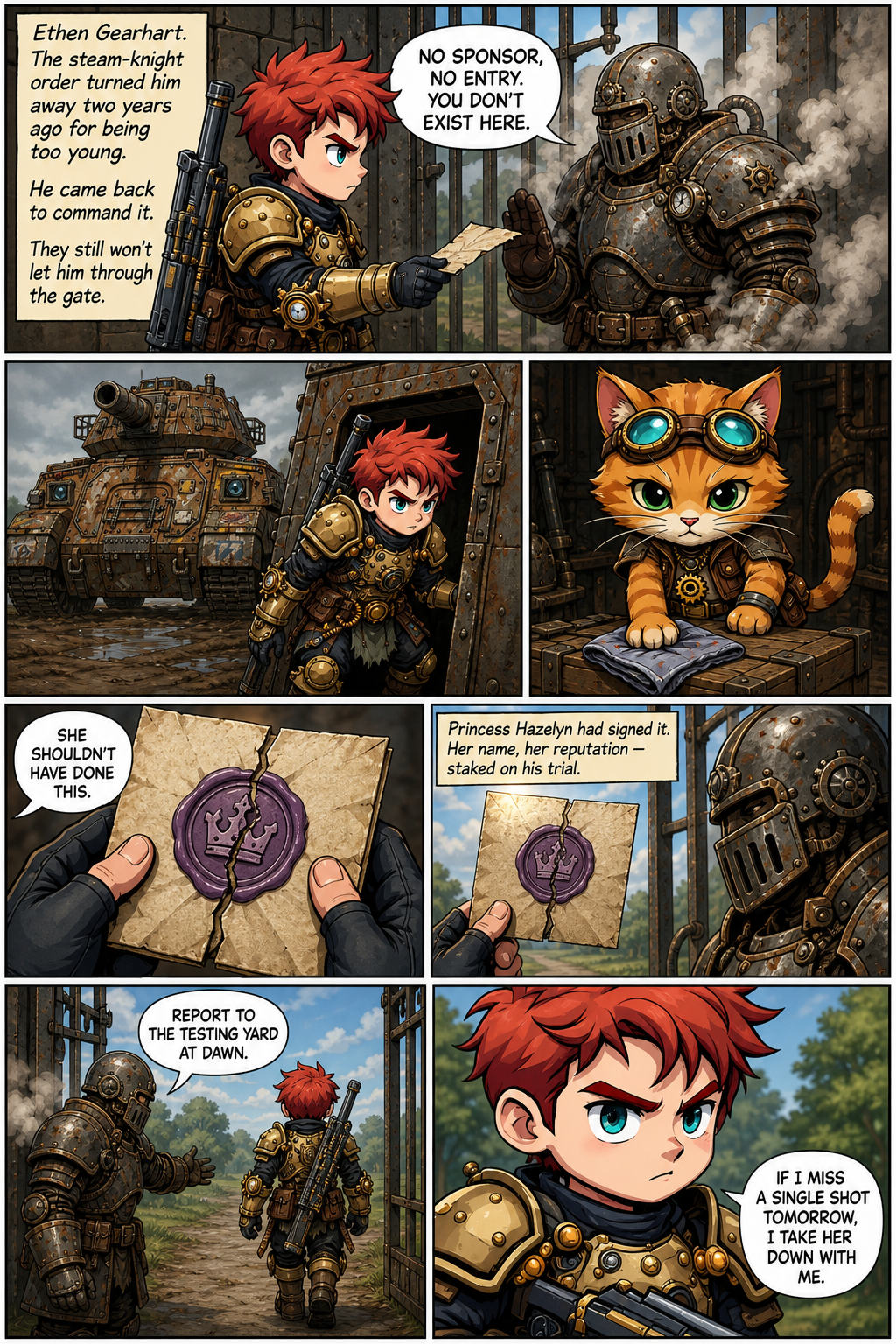 Chapter 1 comic