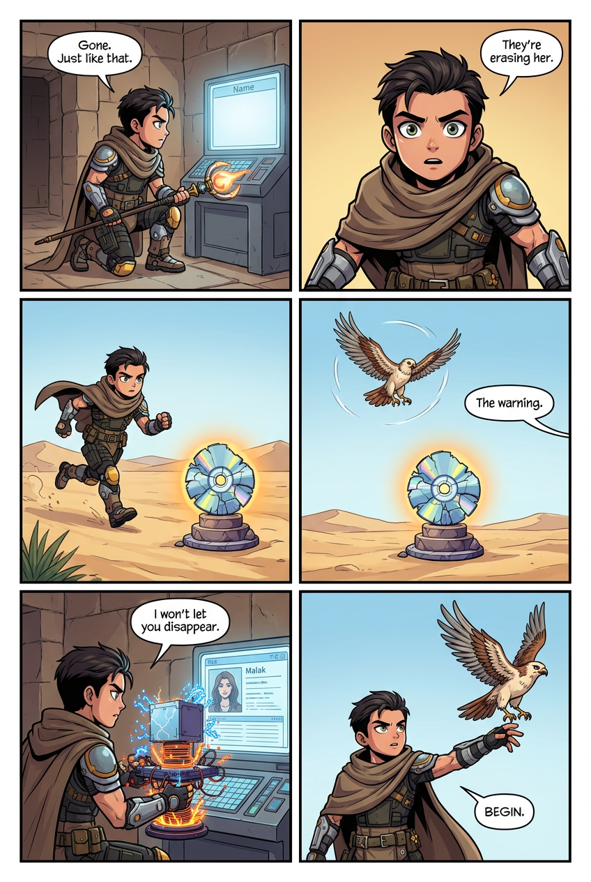 Chapter 1 comic