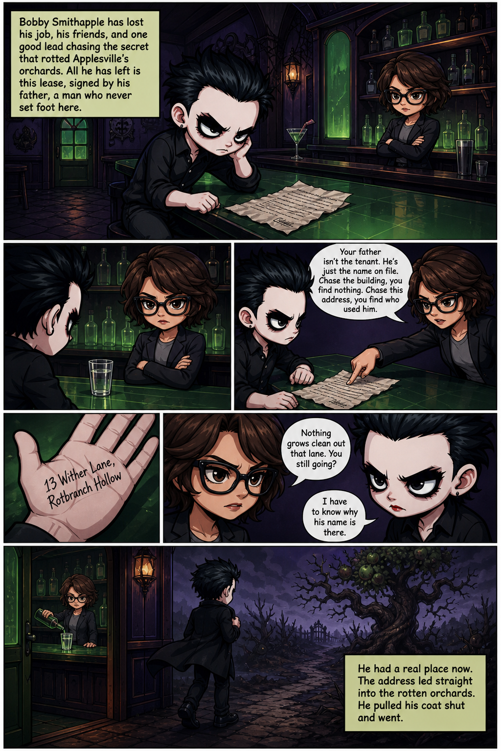 Chapter 1 comic