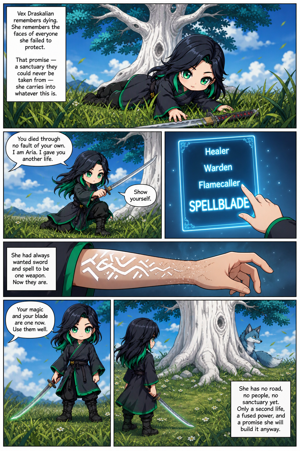 Chapter 1 comic