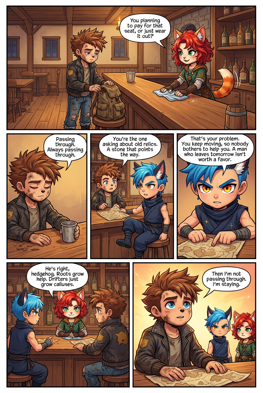 Chapter 1 comic