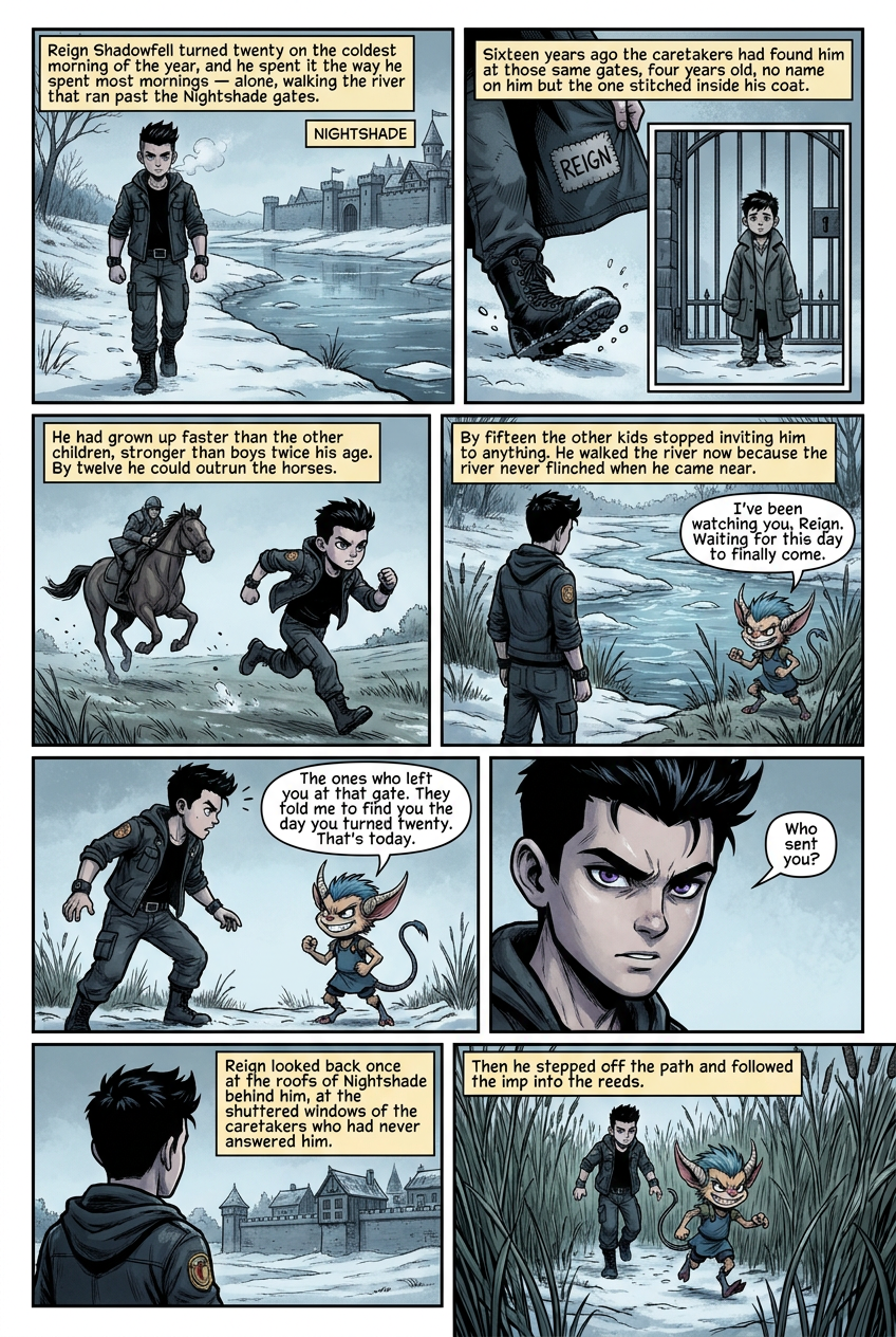 Chapter 1 comic