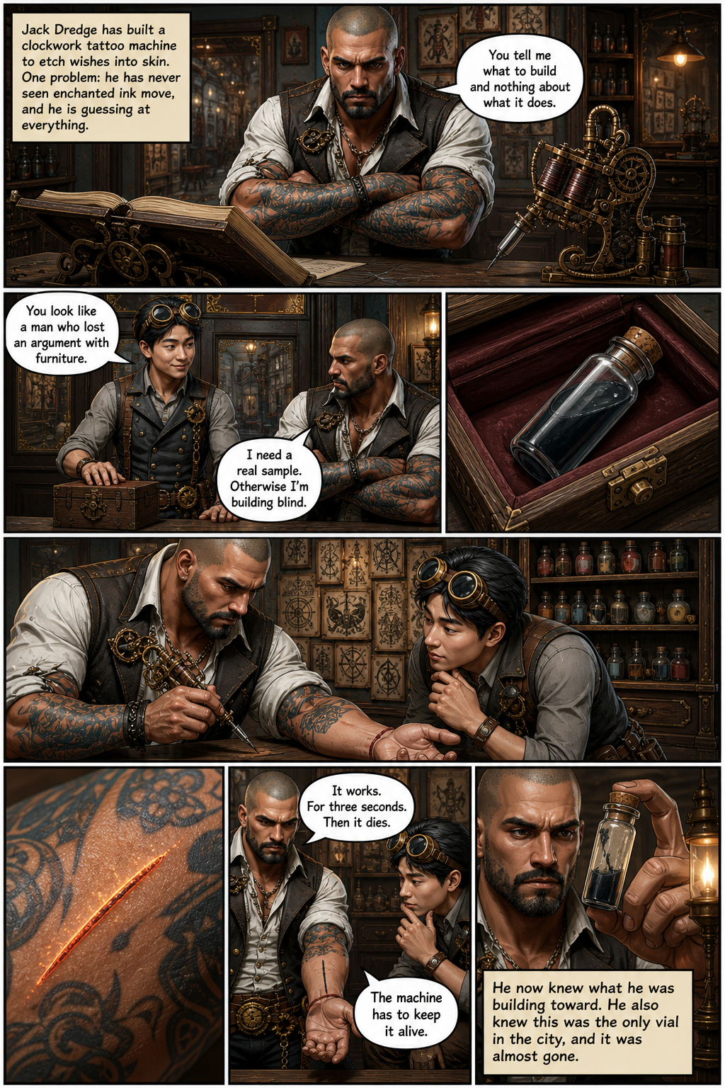 Chapter 1 comic