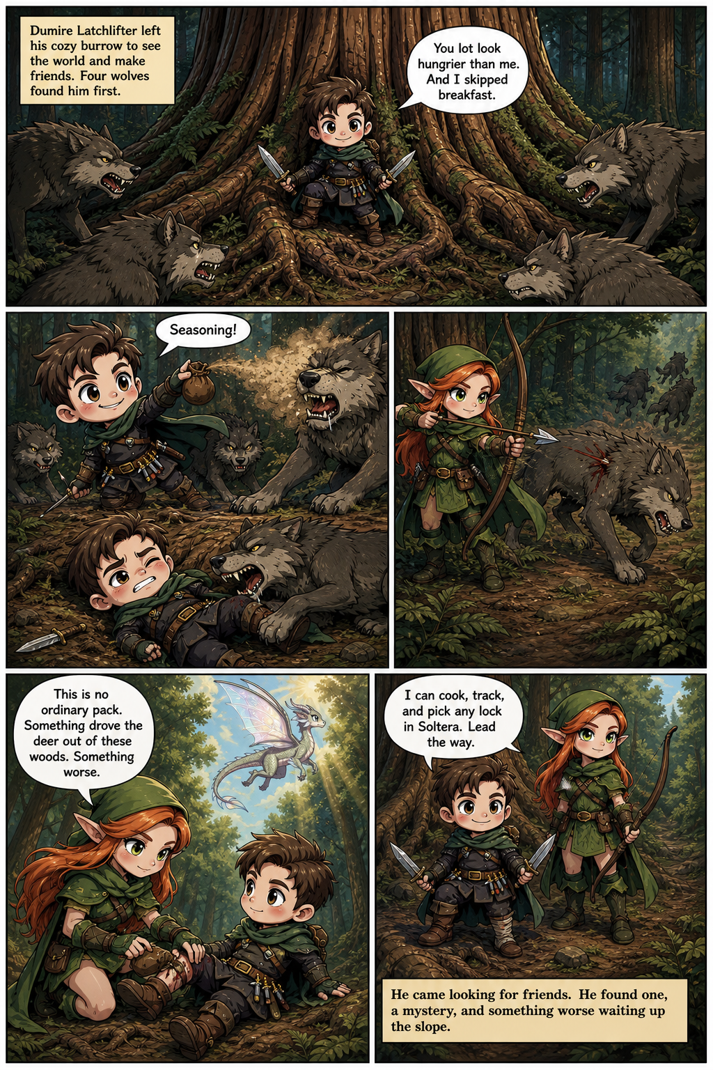 Chapter 1 comic