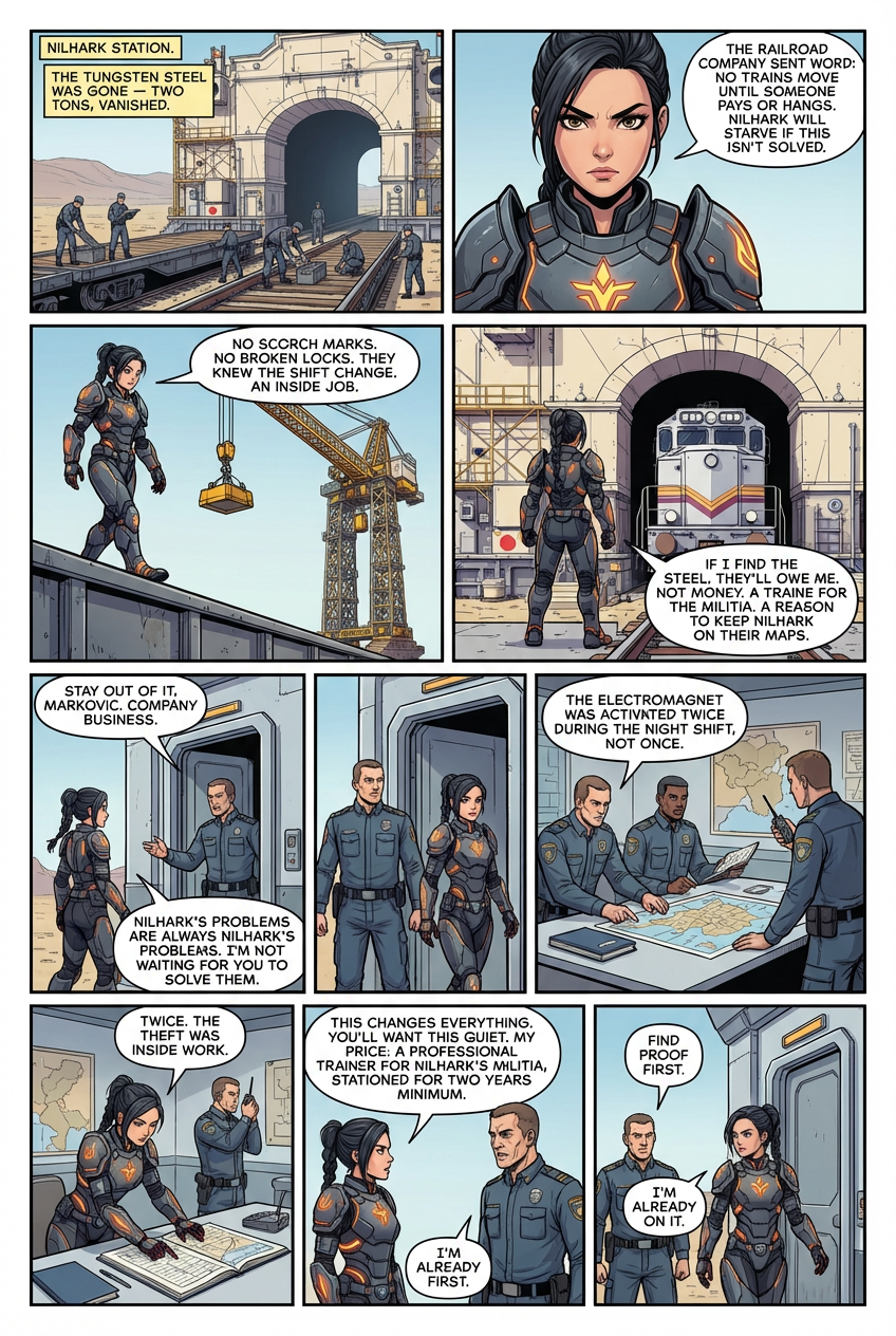 Chapter 1 comic