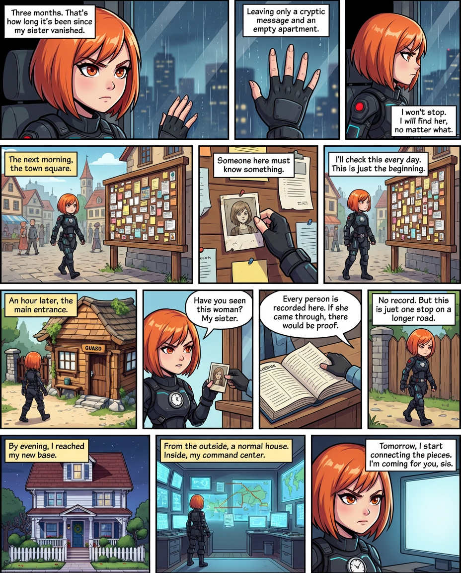 Chapter 1 comic