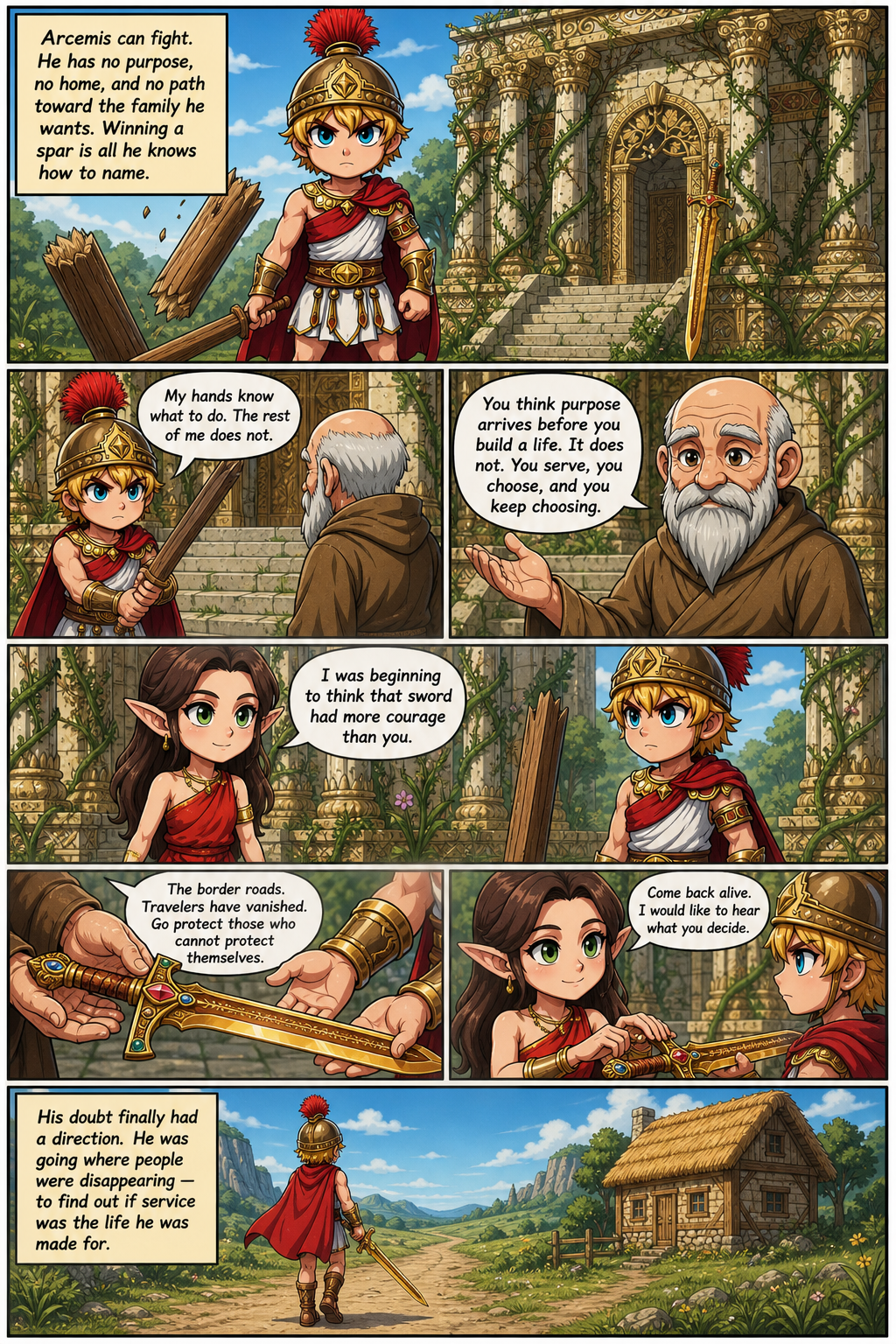 Chapter 1 comic