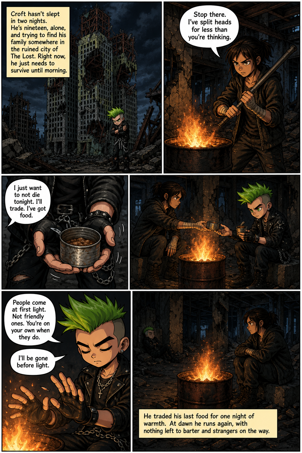 Chapter 1 comic