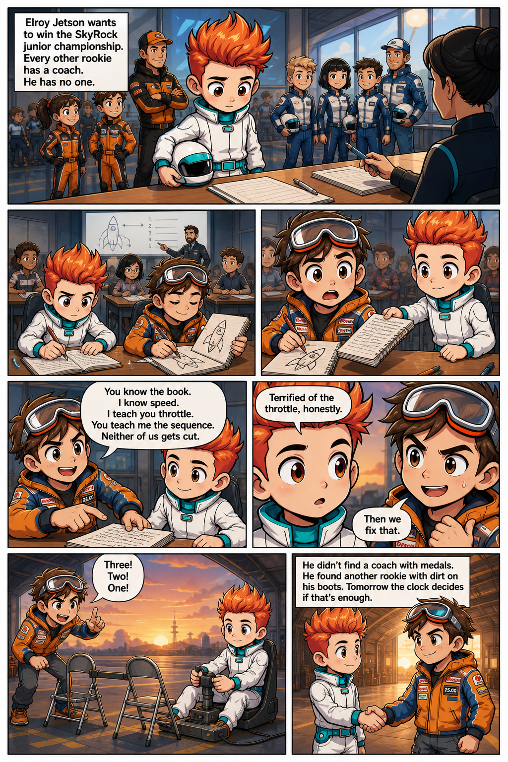 Chapter 1 comic