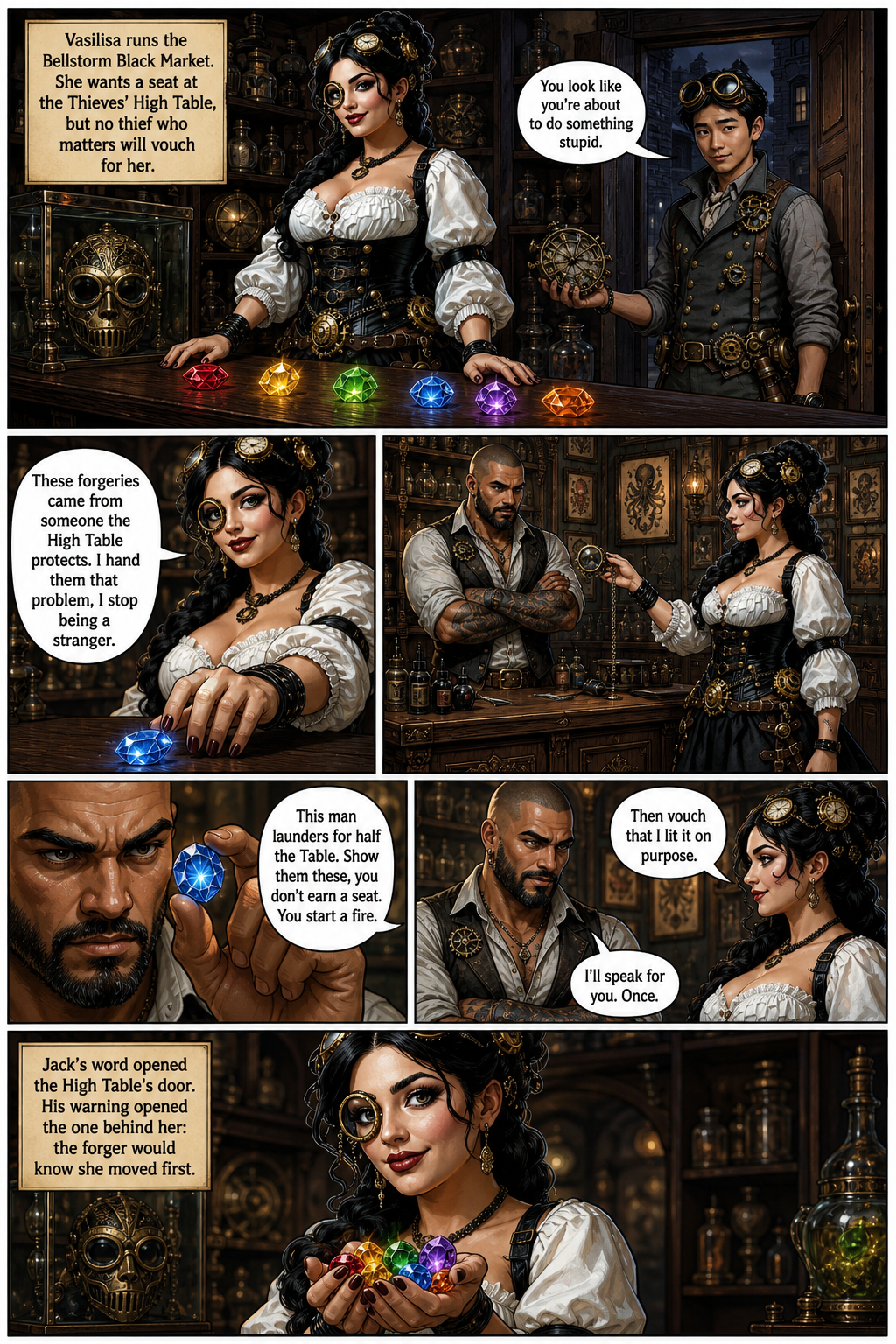 Chapter 1 comic
