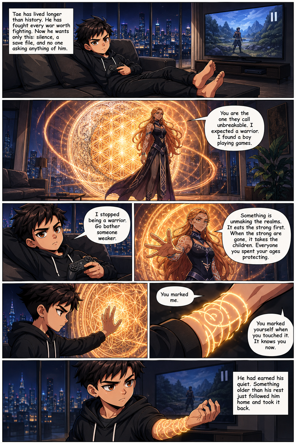Chapter 1 comic