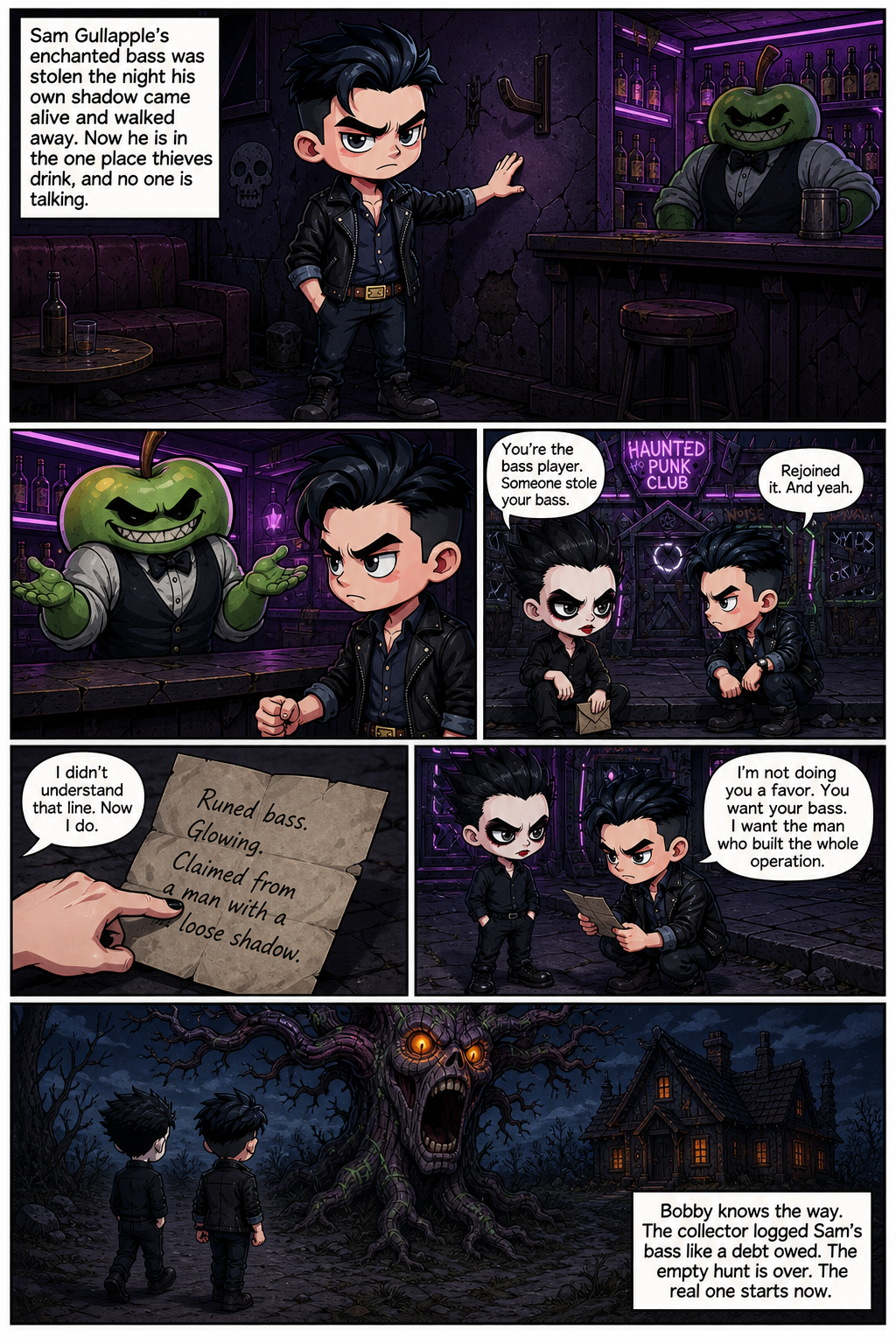 Chapter 1 comic