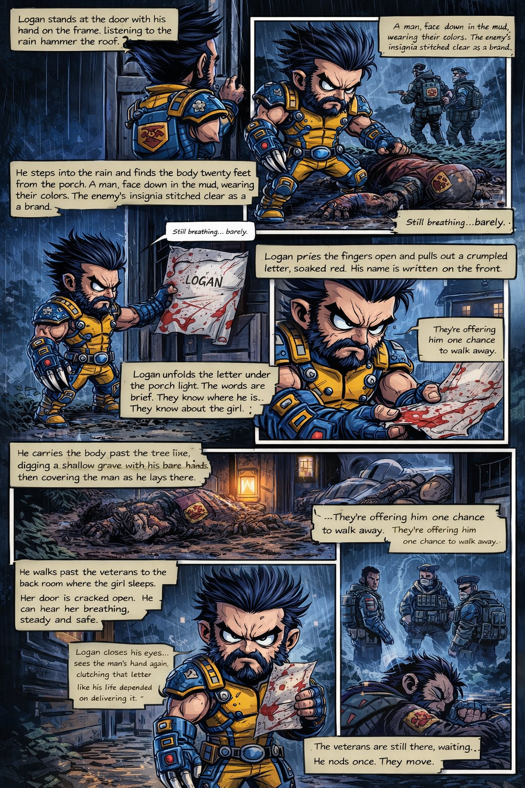 Chapter 1 comic
