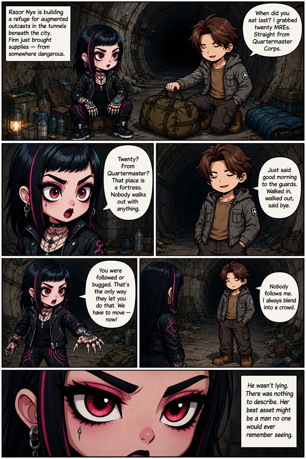 Chapter 1 comic