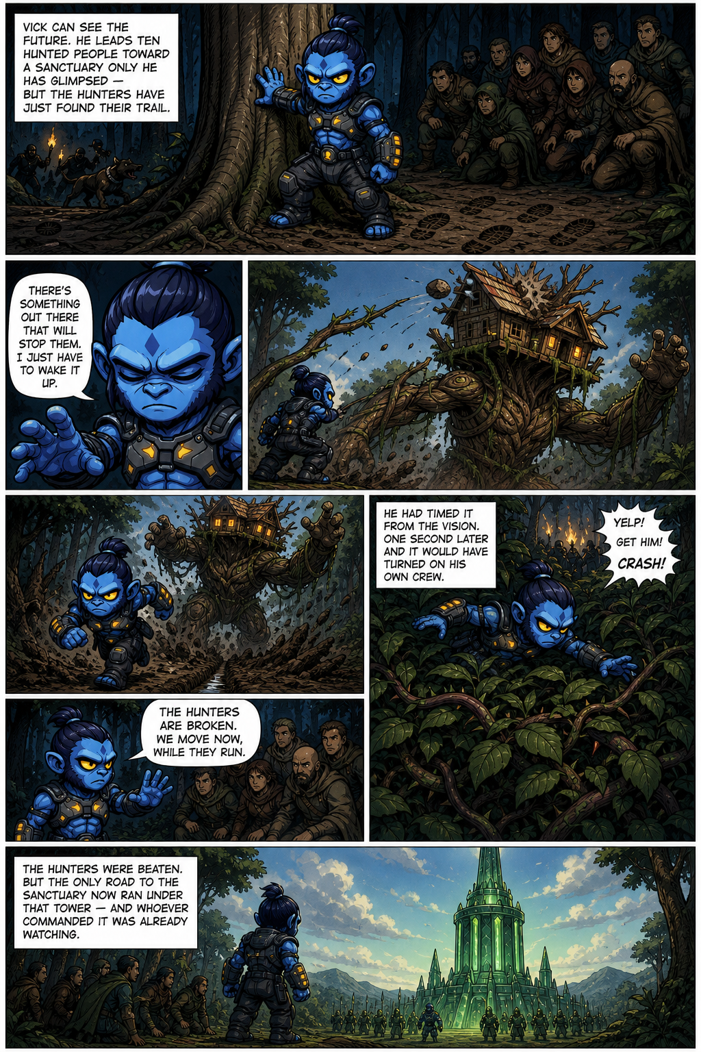 Chapter 1 comic