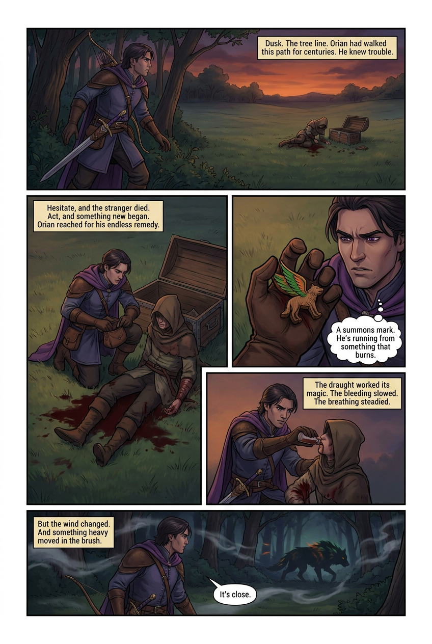 Chapter 1 comic