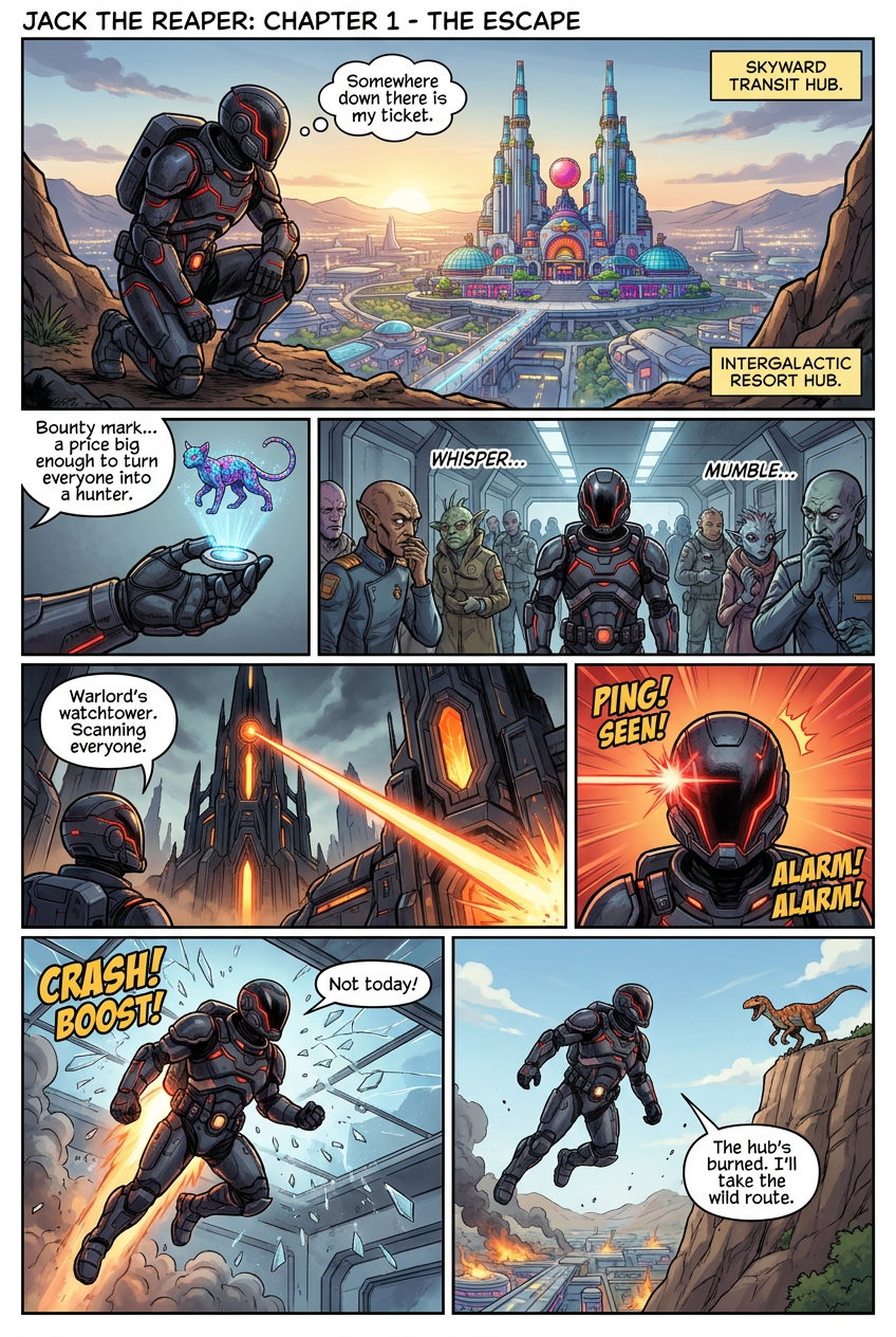 Chapter 1 comic