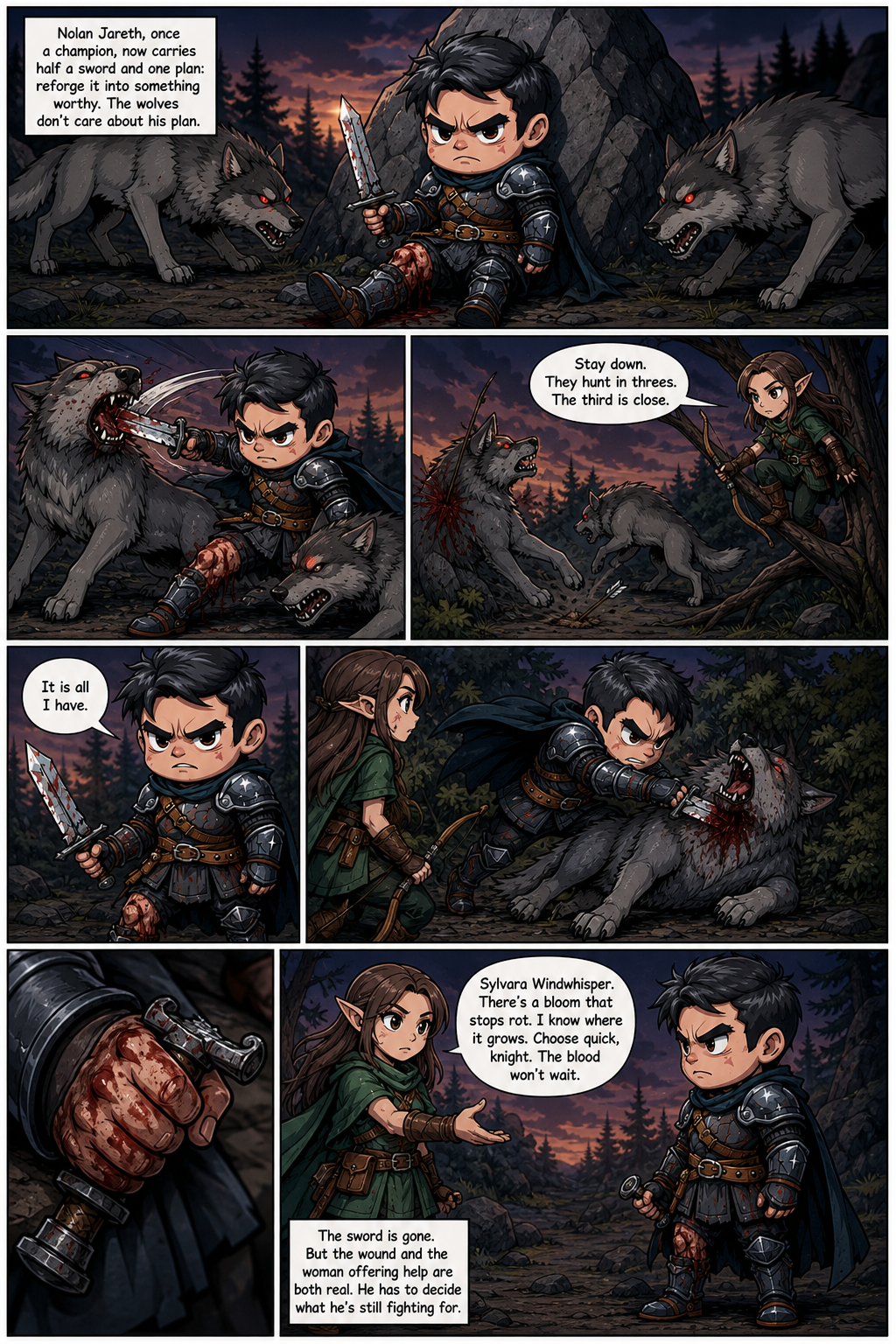 Chapter 1 comic