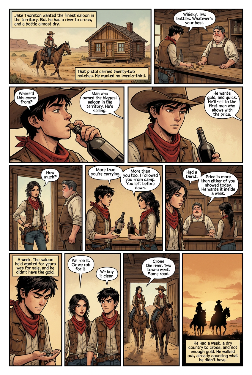 Chapter 1 comic
