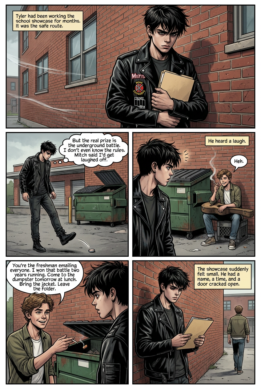 Chapter 1 comic