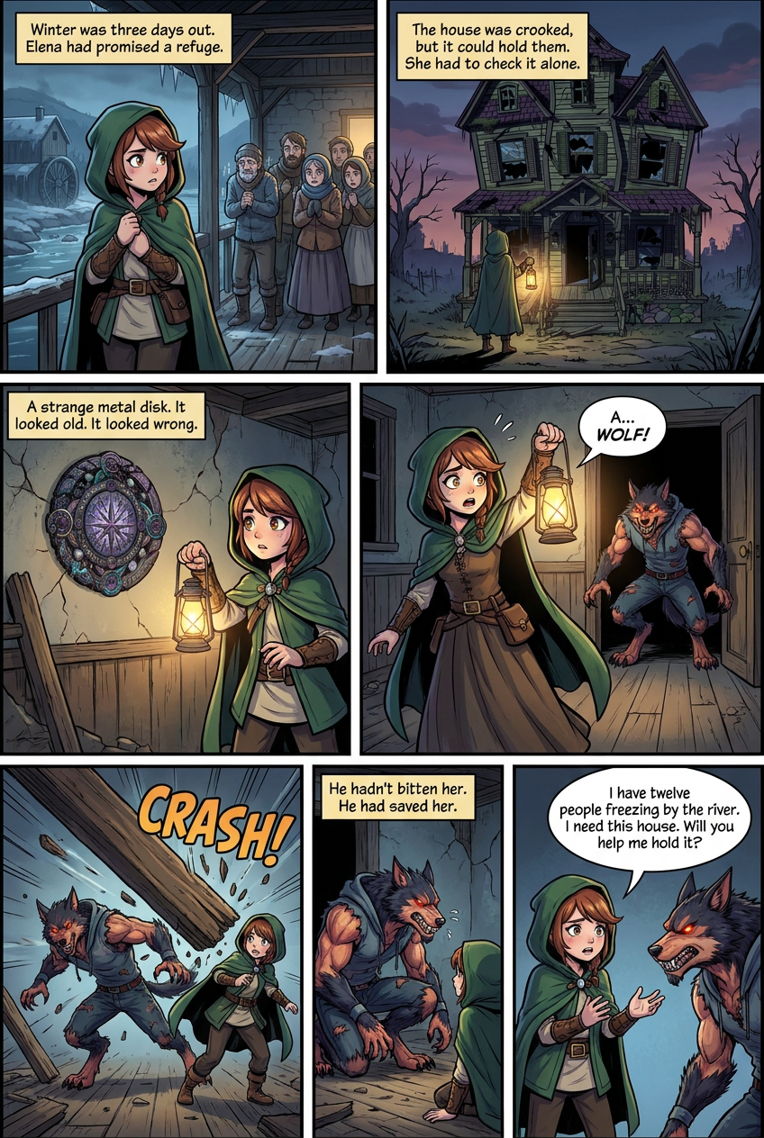 Chapter 1 comic