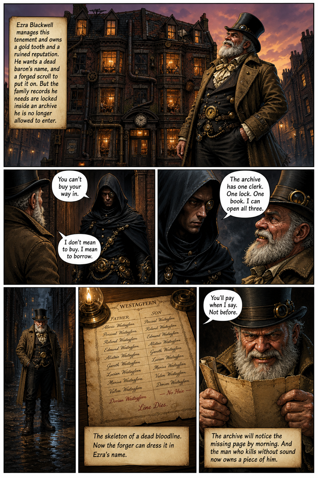 Chapter 1 comic
