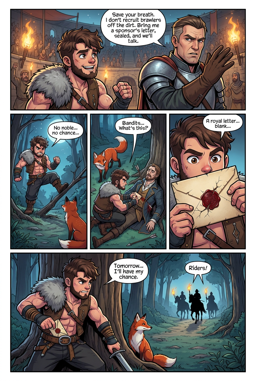 Chapter 1 comic