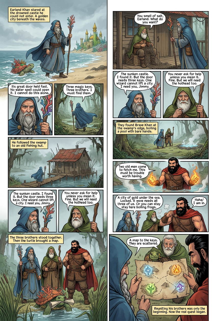 Chapter 1 comic