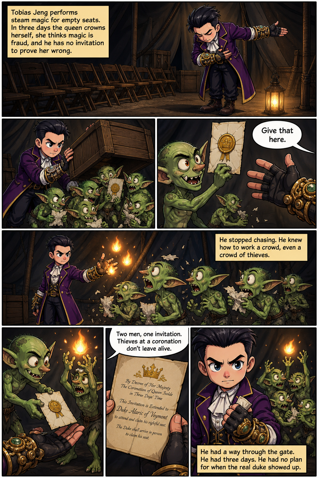 Chapter 1 comic