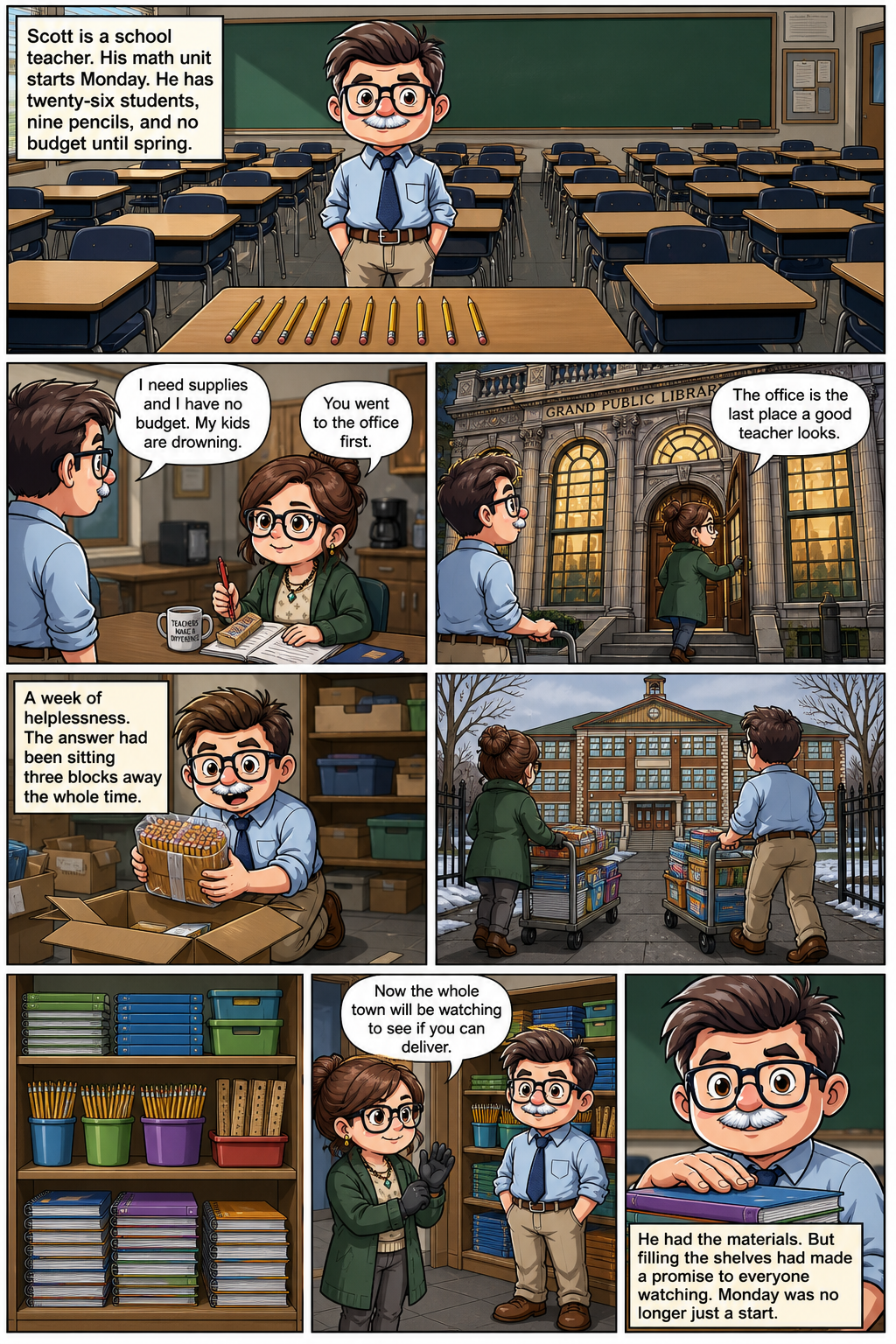 Chapter 1 comic