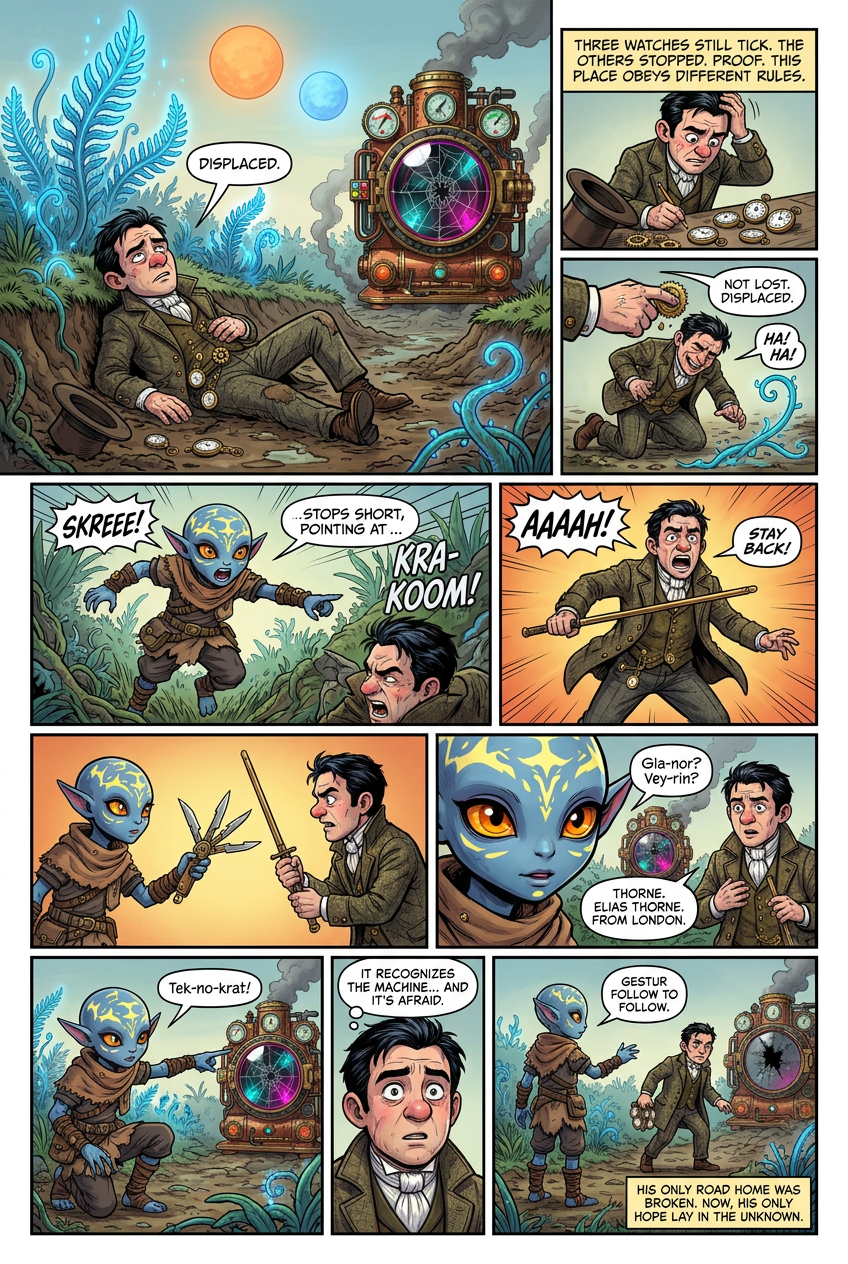 Chapter 1 comic