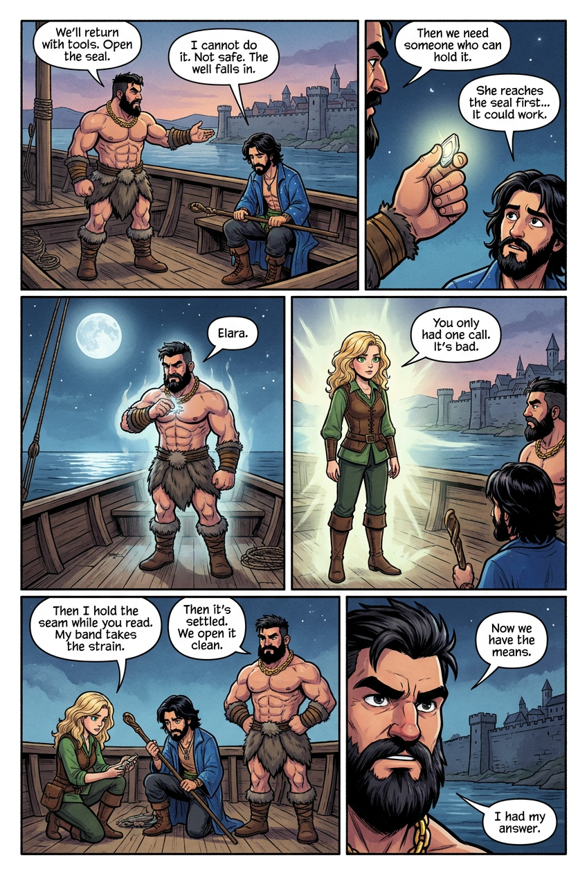 Chapter 593 comic