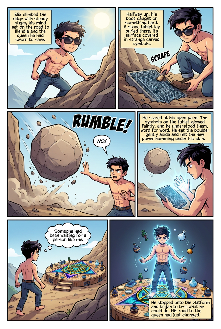 Chapter 1 comic