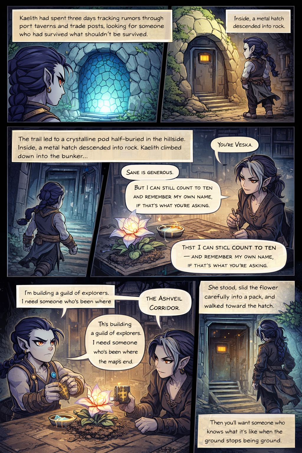 Chapter 1 comic