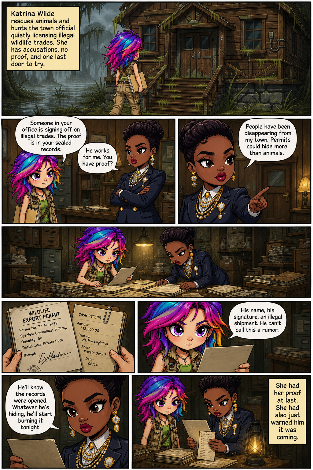 Chapter 1 comic
