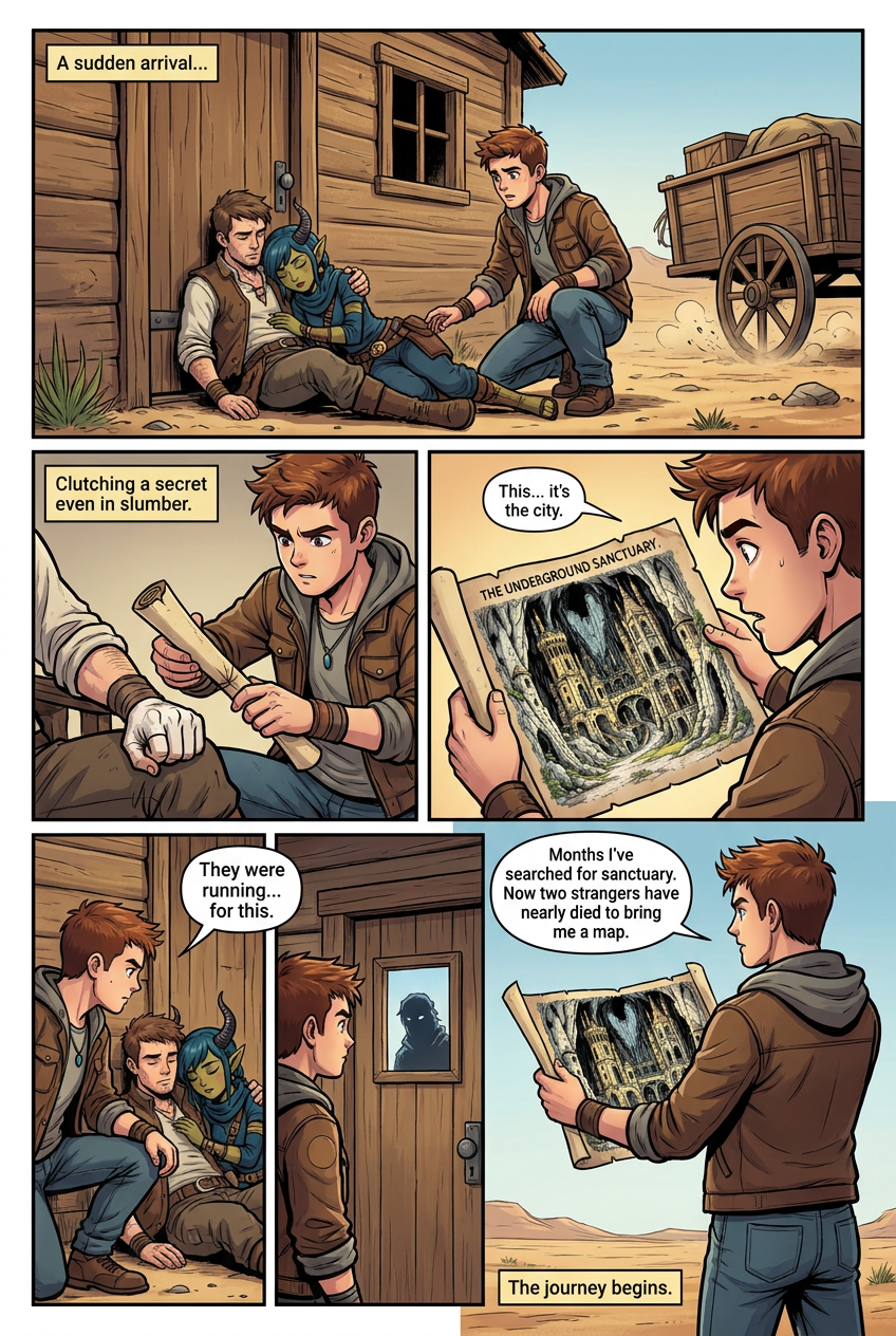 Chapter 1 comic