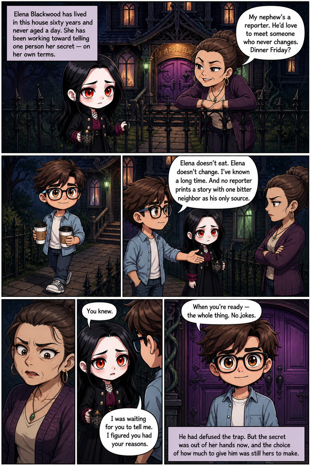 Chapter 1 comic